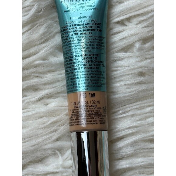 IT Cosmetics CC+ Cream Natural Matte Foundation with SPF 40 Medium Tan - Picture 6 of 12